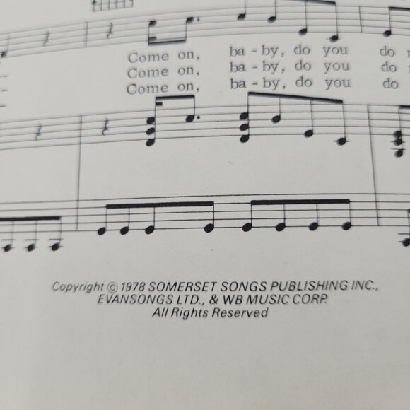 Foreigner Double Vision Sheet Music Book 10 Songs Warner Bros 1978 Vintage - Picture 3 of 12